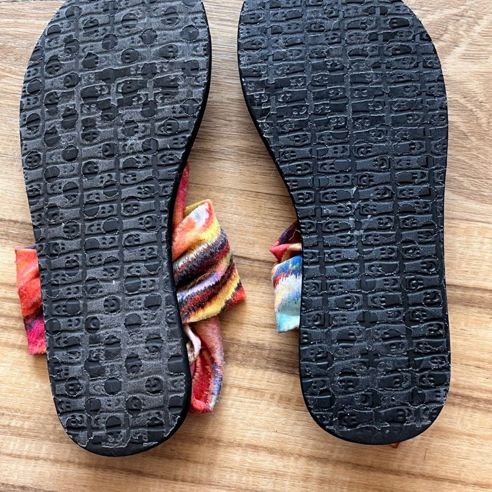 Sanuk yoga sling sandals womens thong flip flop sandals size 5 - Picture 5 of 6